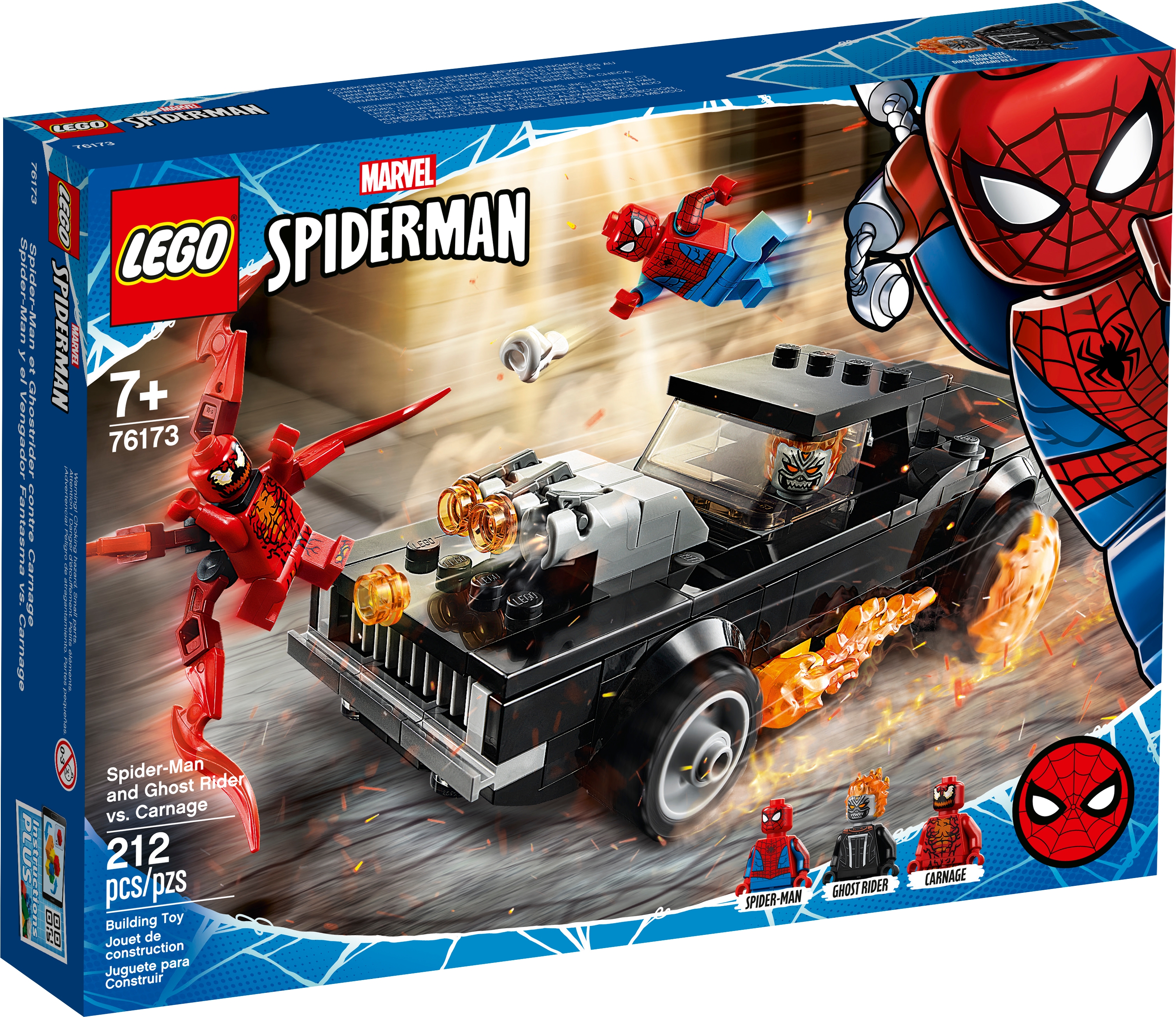LEGO® Marvel™ Spider-Gwen mit Skateboard und Netz aus Set 76174 Minifig Man