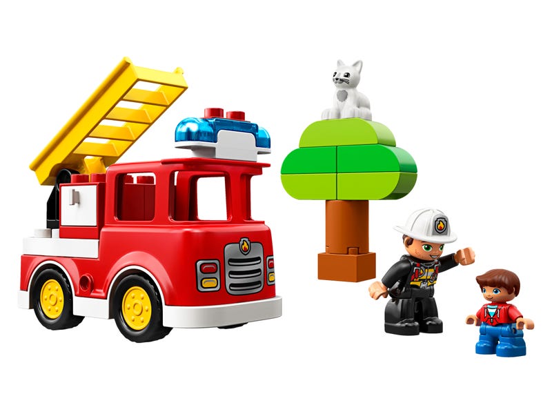  Le camion de pompiers