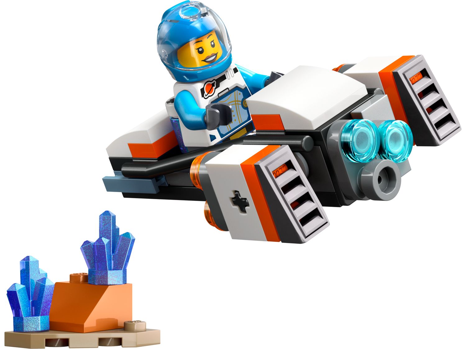 Space Hoverbike & NASA Mars Rover Perseverance 30663 | Friends | Buy ...