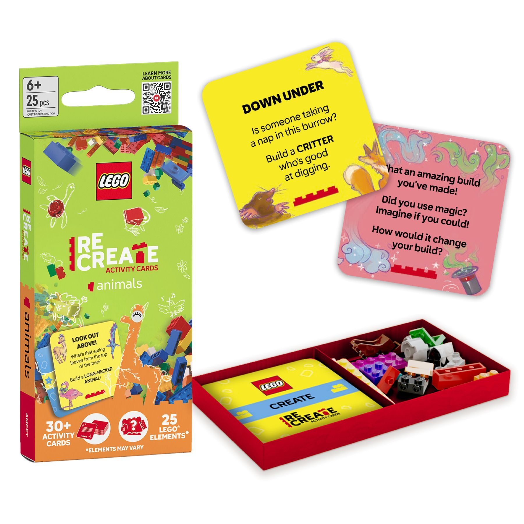 Bau Es Nach Aktivitätskarten: Tiere