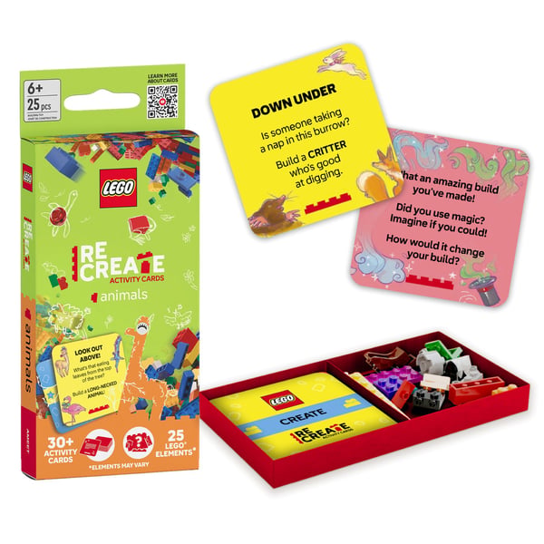 LEGO 5010356 Cartes d’activités récréatives : Animaux
