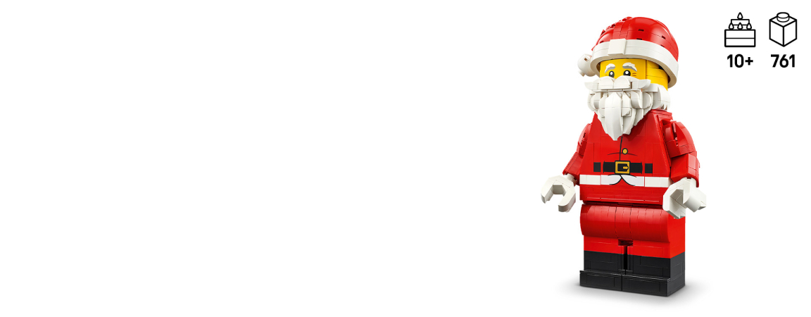 Up-Scaled Santa Minifigure 40820 | Other | Buy online at the