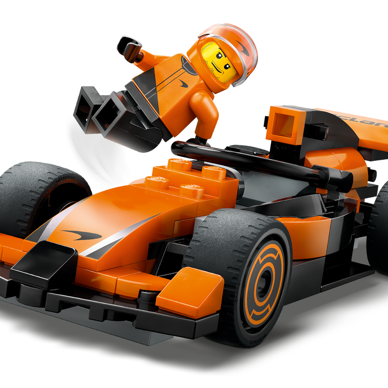 F1® Driver with McLaren Race Car