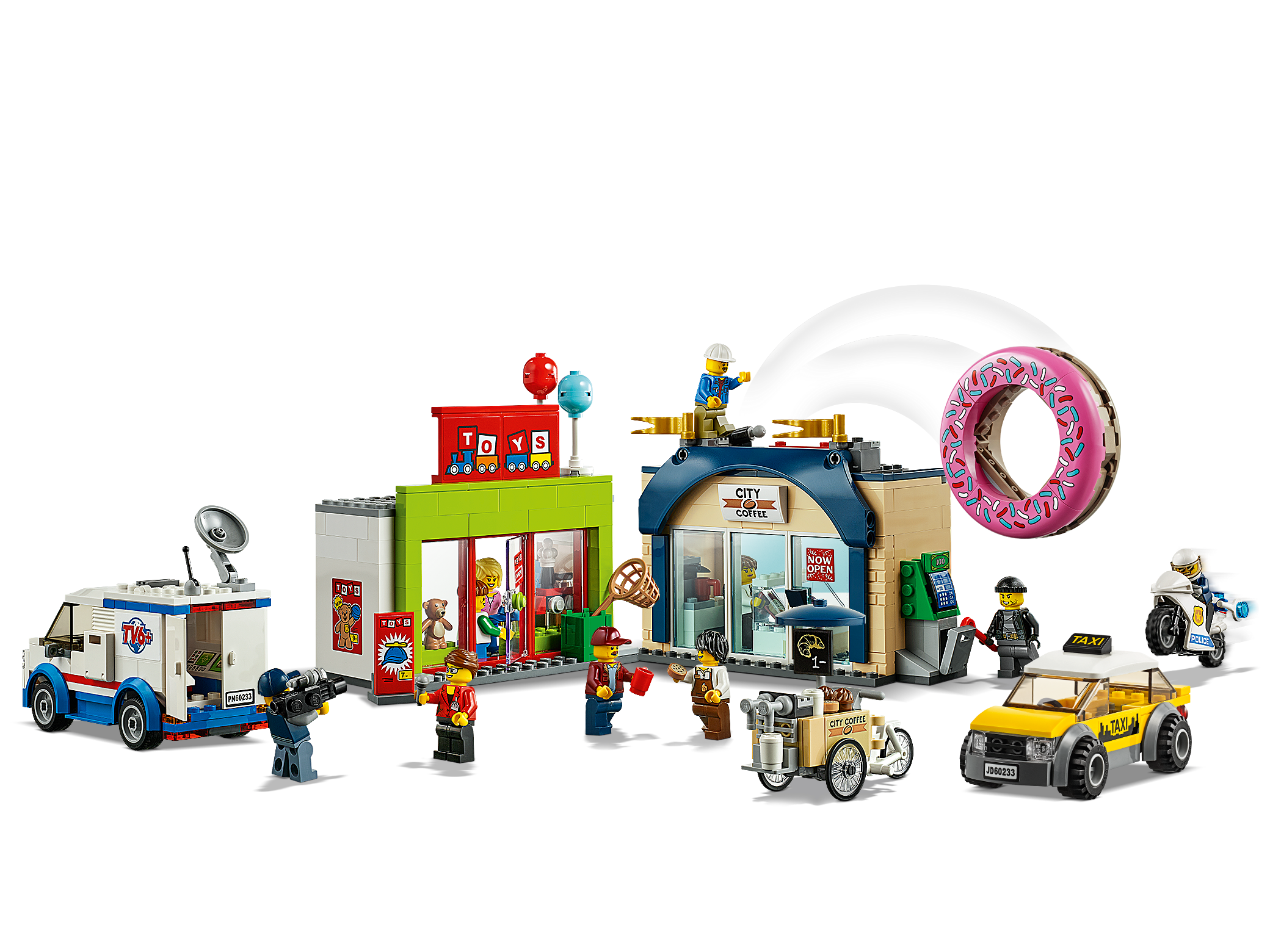 Donut Shop 60233 | | Buy online at the LEGO® Shop