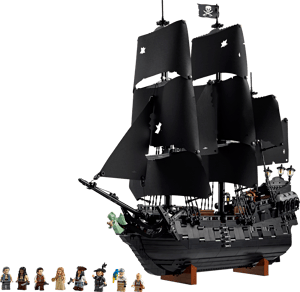 Le bateau pirate du capitaine Jack Sparrow