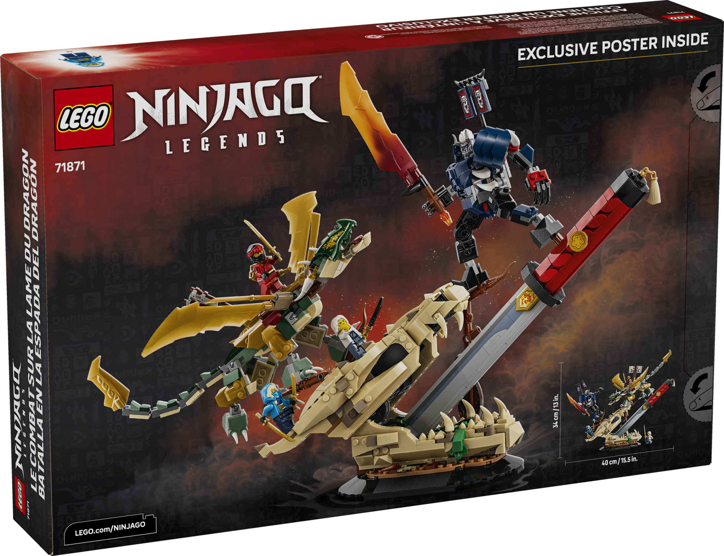 nicoページ Battle at the Dragon's Blade 71871 | NINJAGO® | Buy online at the