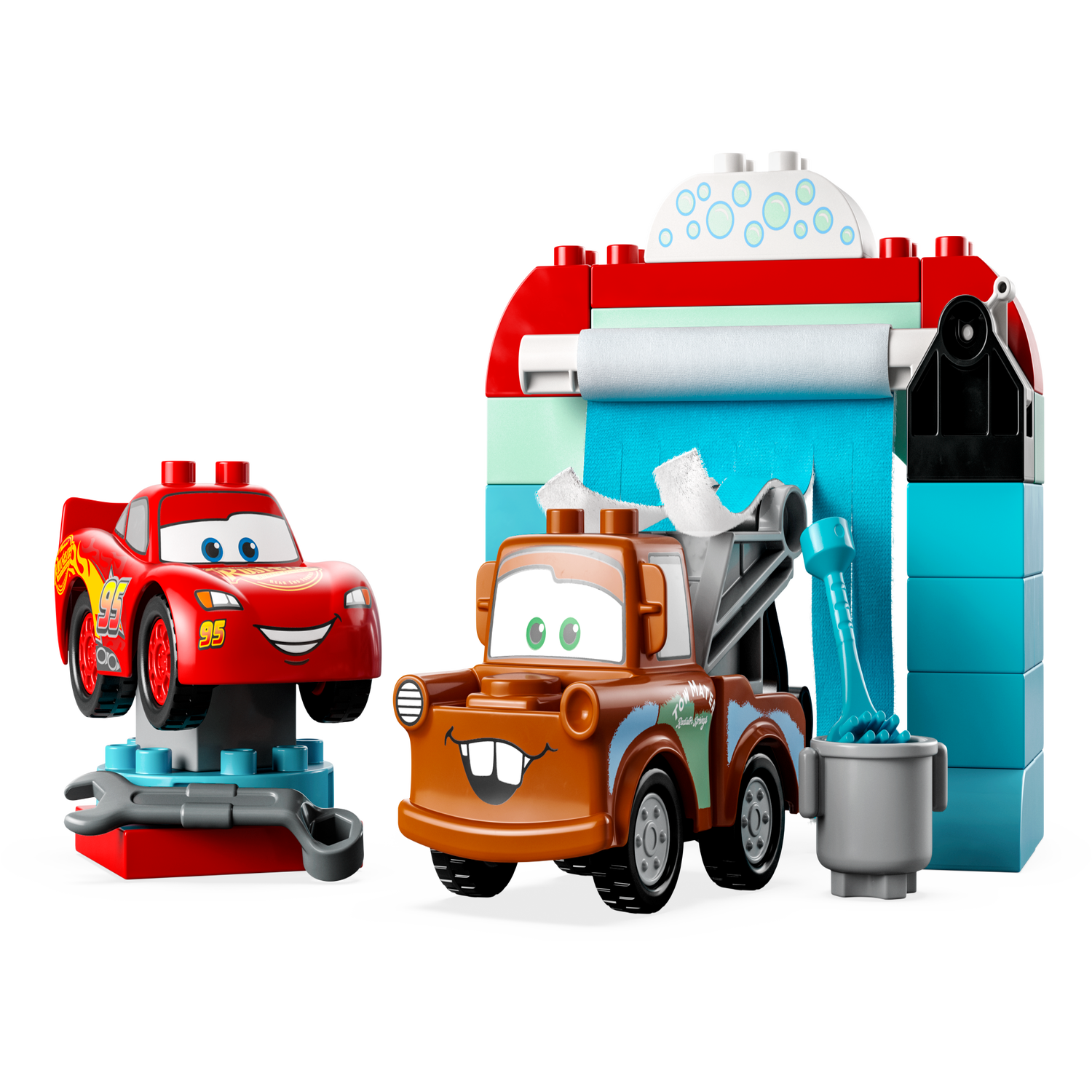 LEGO® – Bliksem McQueen & Takel wasstraatpret – 10996