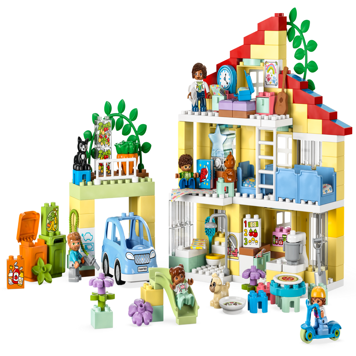 La maison familiale 3-en-1 10994 | DUPLO® | Boutique LEGO® officielle BE