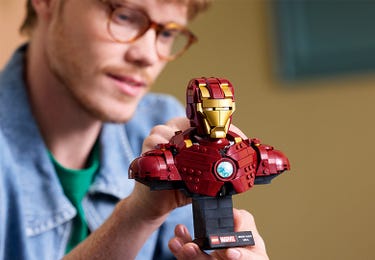 Lego Iron Man Collection Iron Man MK4 Bust 76327 Marvel Buy Online