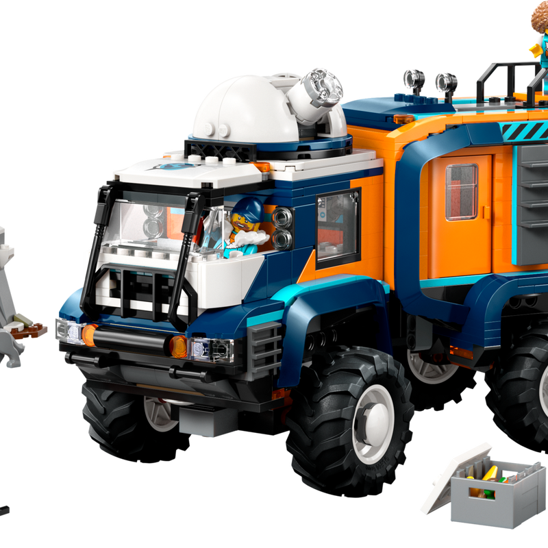 Arctic Explorer Science Lab Truck 60471 | City | Buy online at the Arctic Explorer Science Lab Truck 60471 | City | Buy online at the
