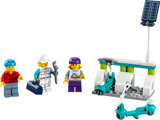 LEGO 40526 - El-løbehjul og ladestation