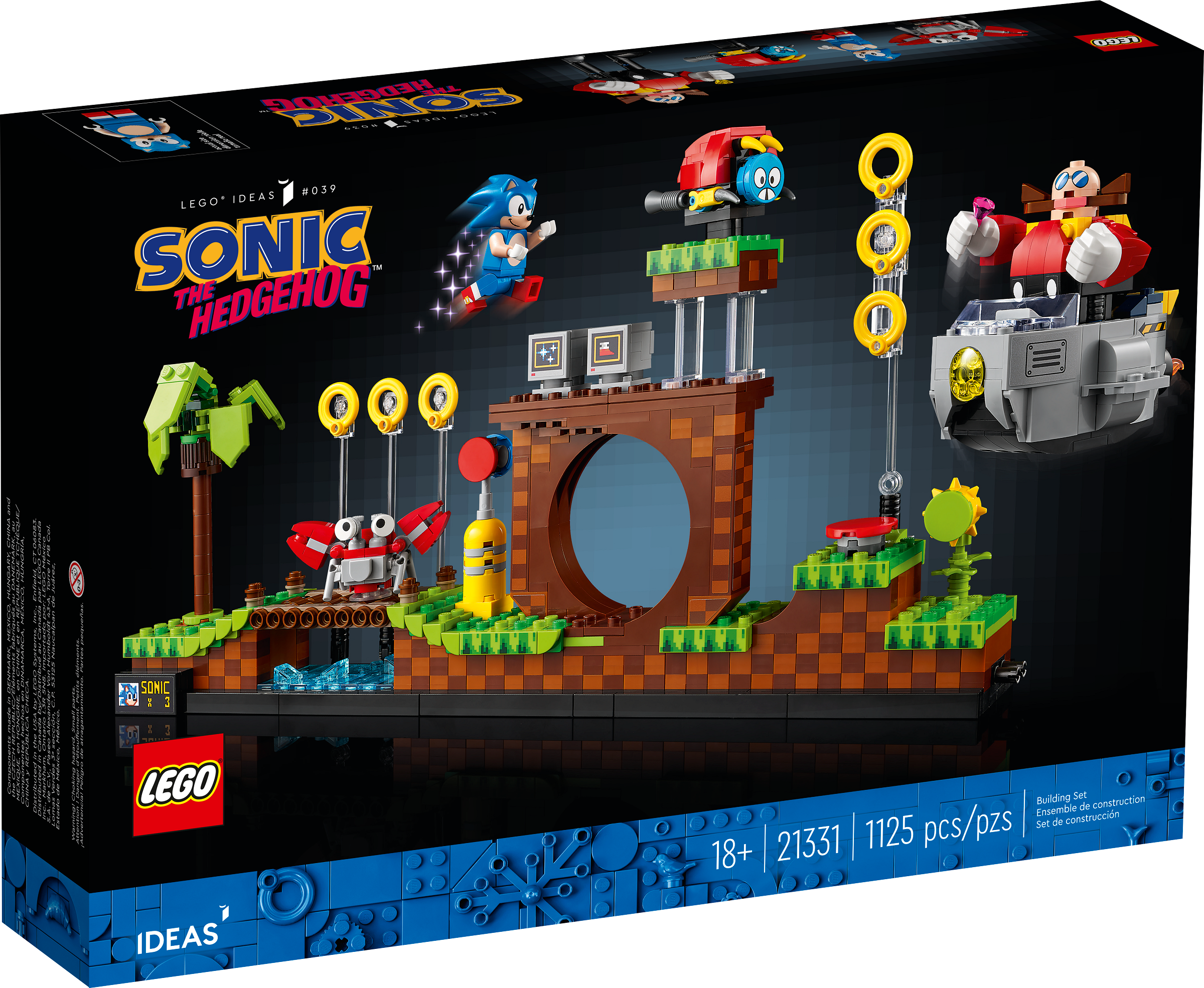 Sonic the Hedgehog™ – Green Hill Zone 21331 | | Oficial LEGO® Shop ES