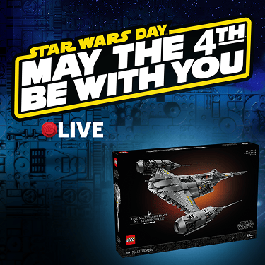 <b><a href="https://www.lego.com/live/may-fourth" style="color: #FFFFFF">2026 LEGO® Star Wars™ Preview<br/>Watch now
</a></b>