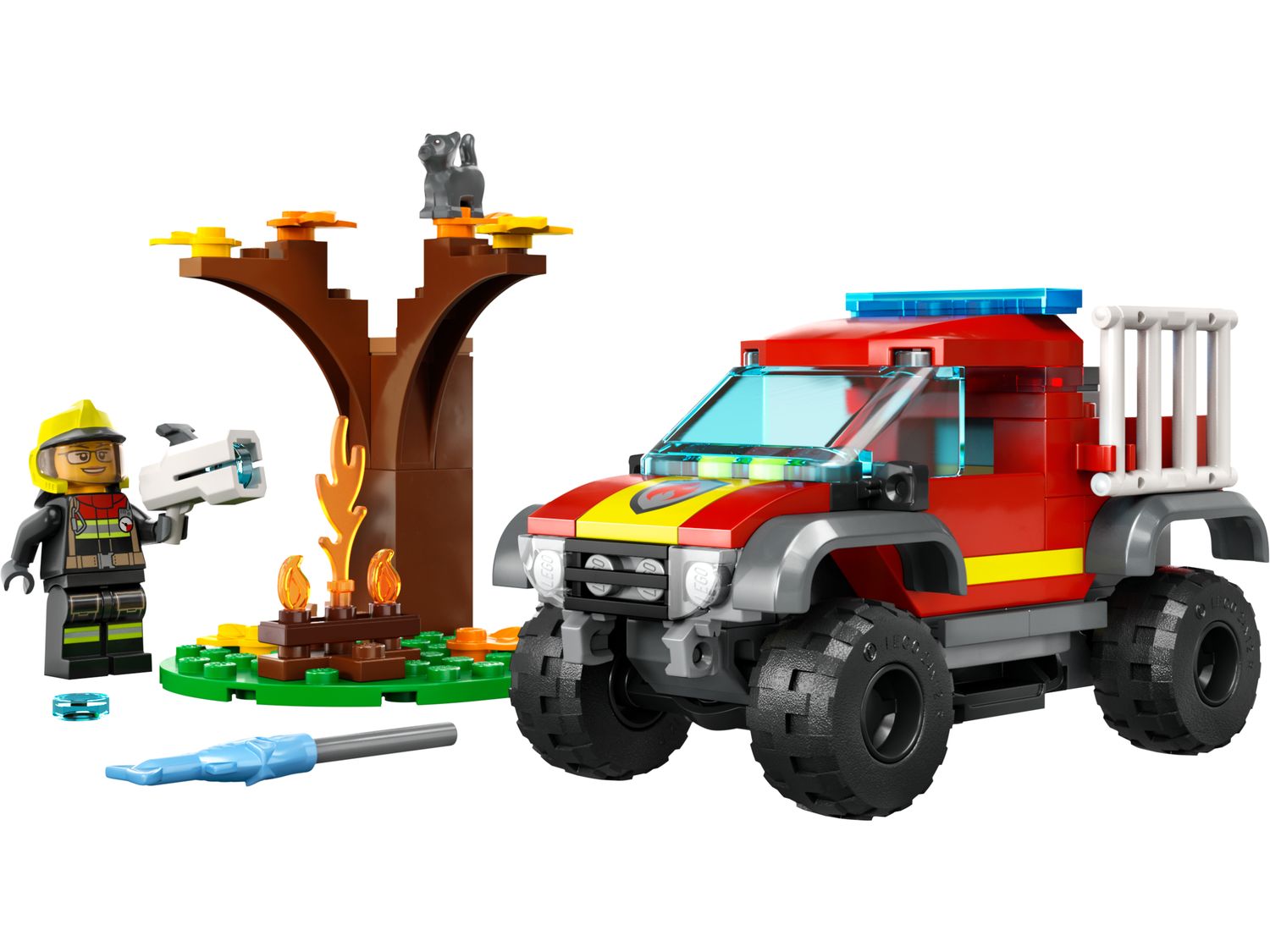 Wóz strażacki 4x4 – misja ratunkowa