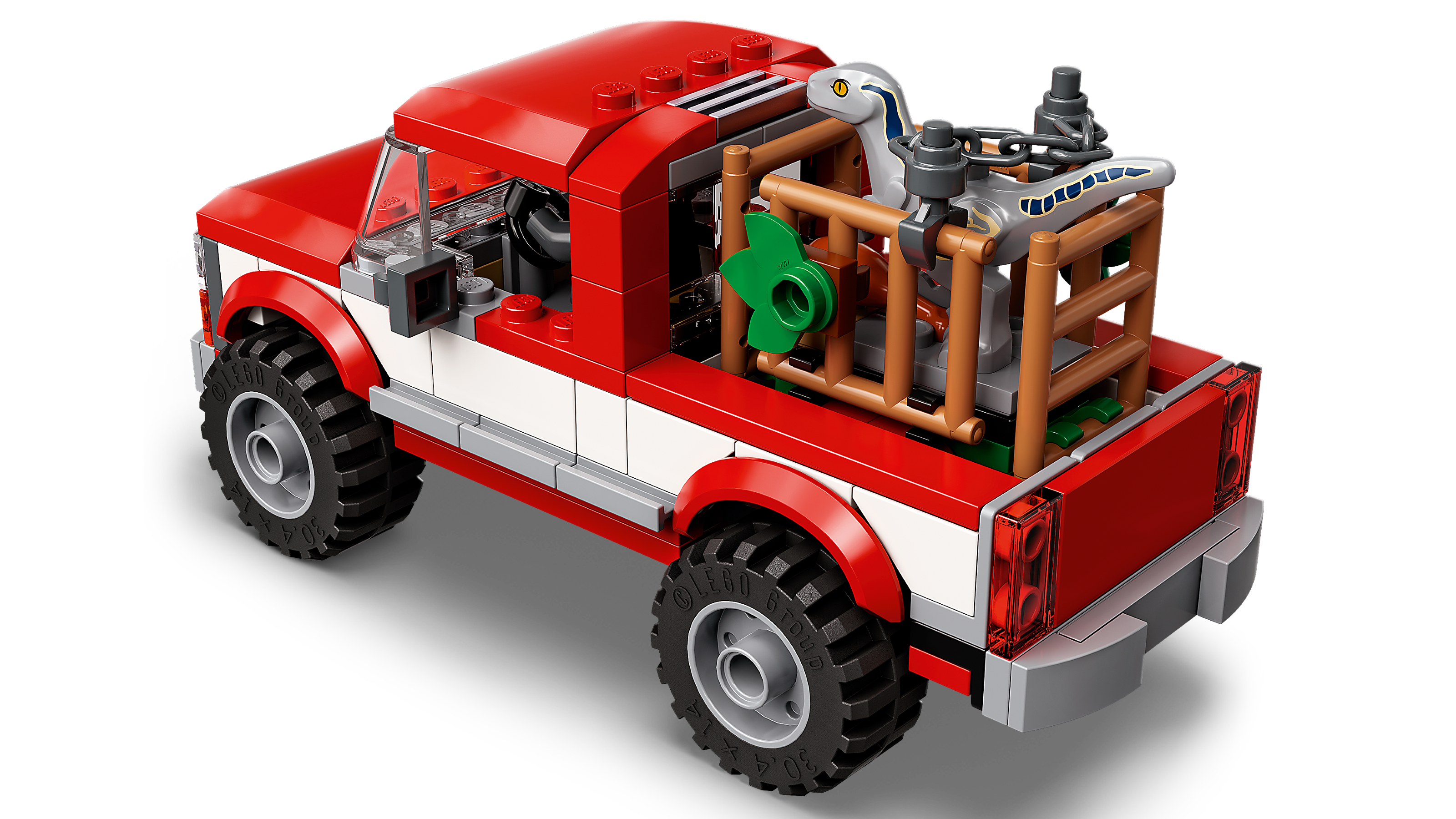 LEGO 76946 Jurassic World Blue & Beta in der Velociraptor-Falle Spielzeugauto