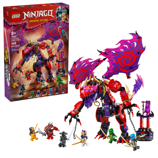 LEGO 71832 Croc-de-tonnerre : le dragon du chaos — visuel 2 sur 7
