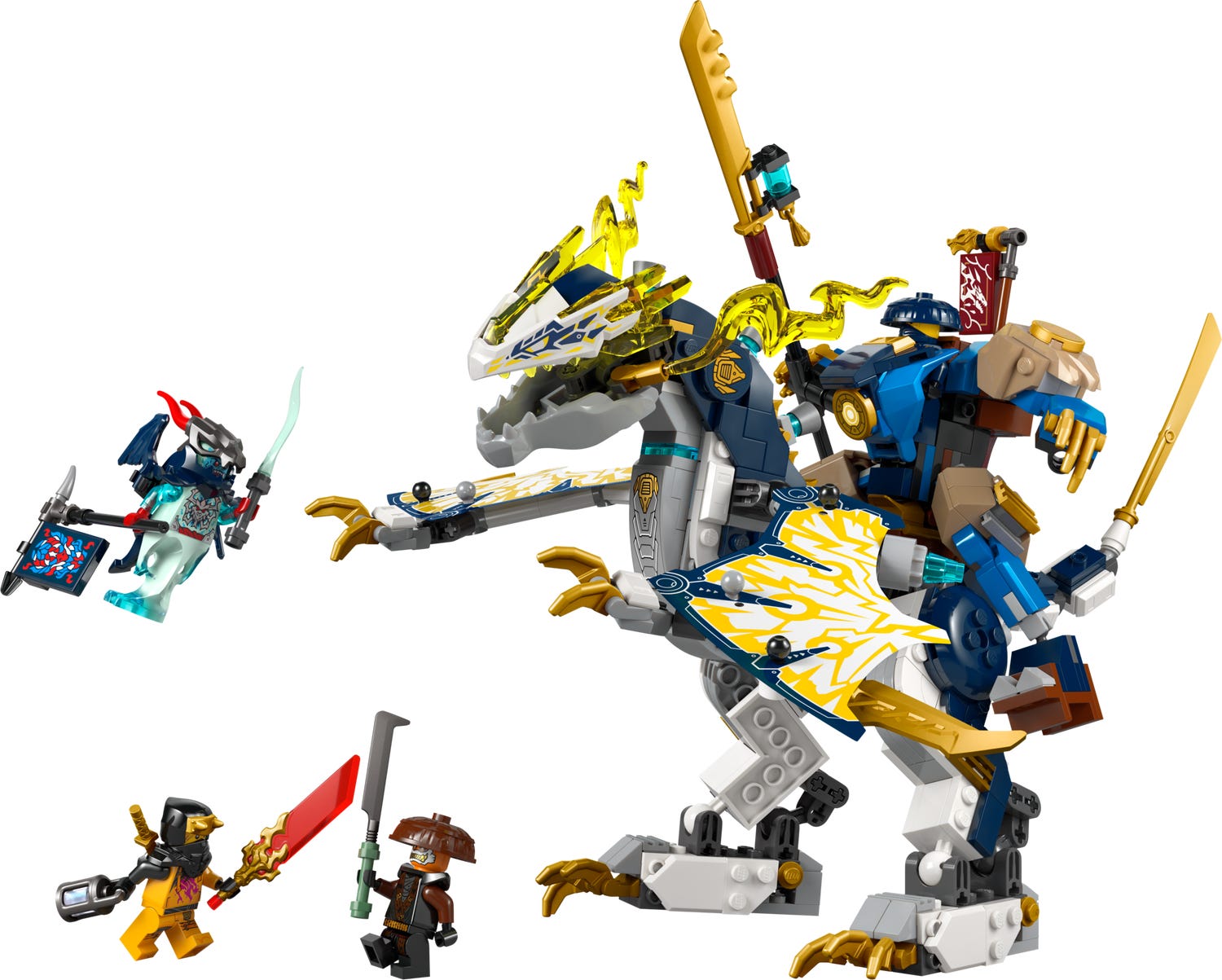 Rogue's Mech Dragon Rider 71843 | NINJAGO® | Buy online at the Official ...