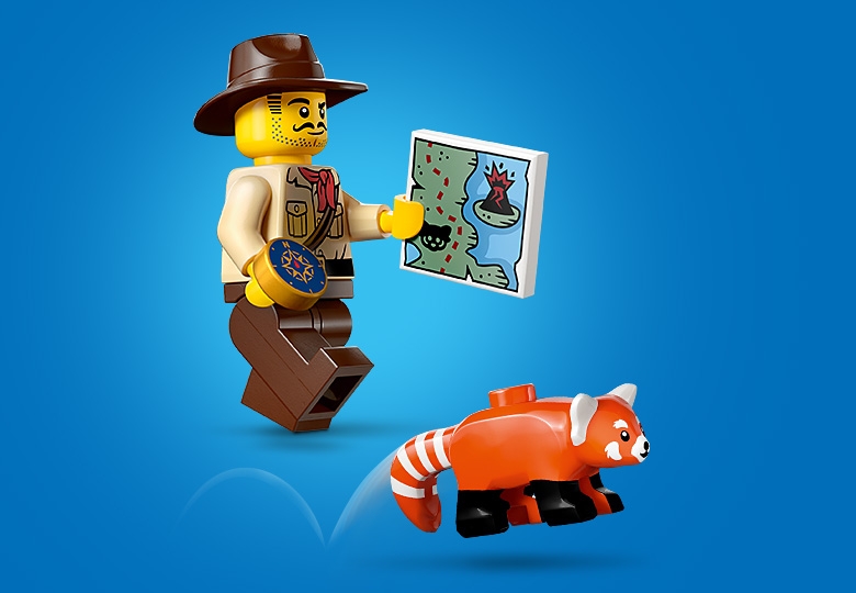 ジャングル探検 オフロード車＜レッサーパンダをさがせ＞ 60424