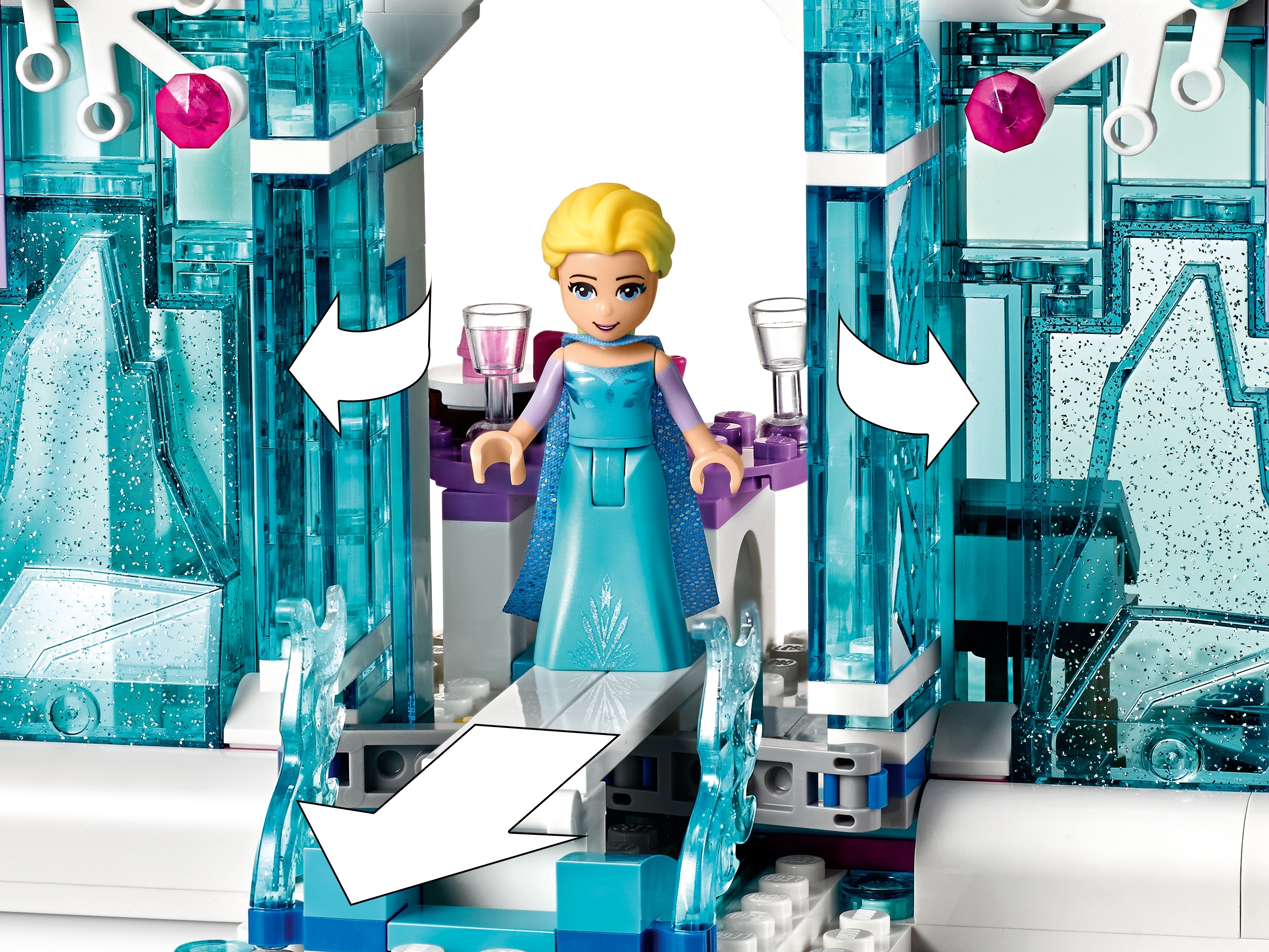 LEGO Elsa/'s Magical Ice Palace Disney Princess 43172 for sale online