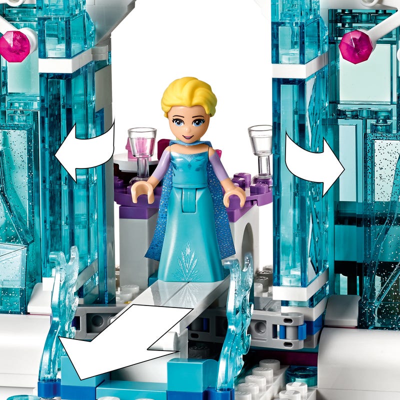Palacio mágico de hielo de Elsa 43172 Disney™ Oficial LEGO