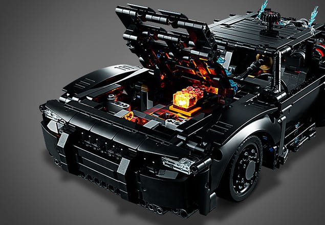 LEGO Technic The Batman – Batmobile 42127 Model Car Building Toy, 2022  Movie Set, Superhero Gifts for Kids and Teen Fans with Light Bricks