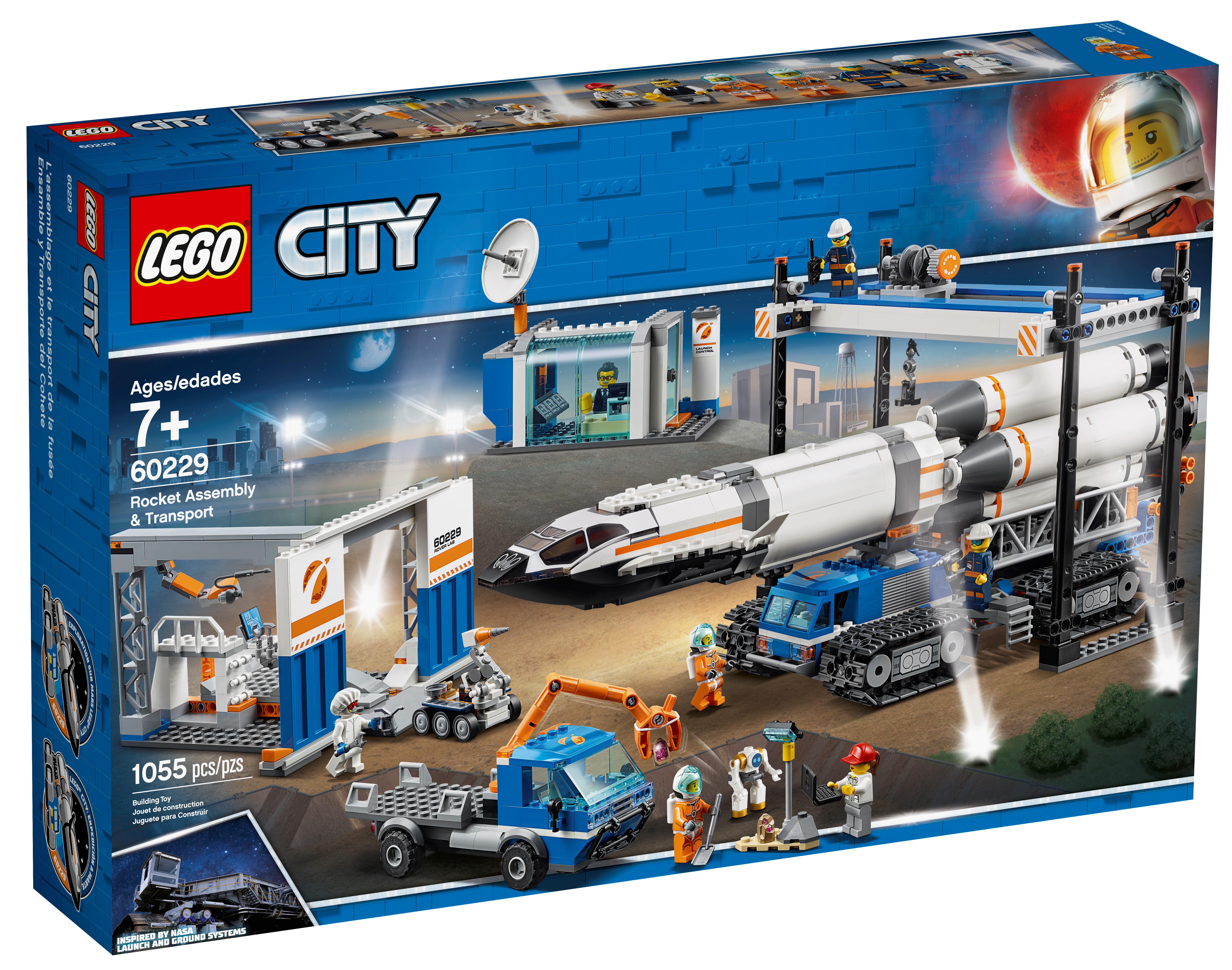 Ægte build Opgive Rocket Assembly & Transport 60229 | City | Buy online at the Official LEGO®  Shop NL