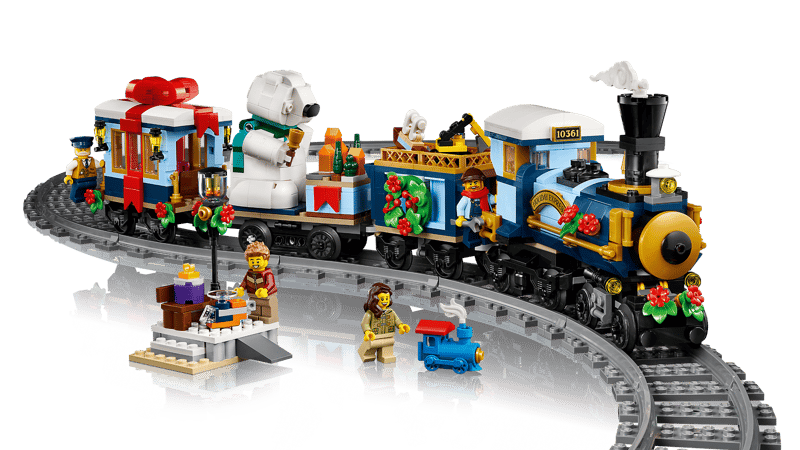 Le set LEGO 10361 Le train de Noël