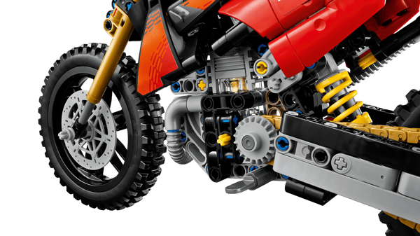 LEGO 42238 La moto Ducati Desmo450 MX Factory — visuel 6 sur 8