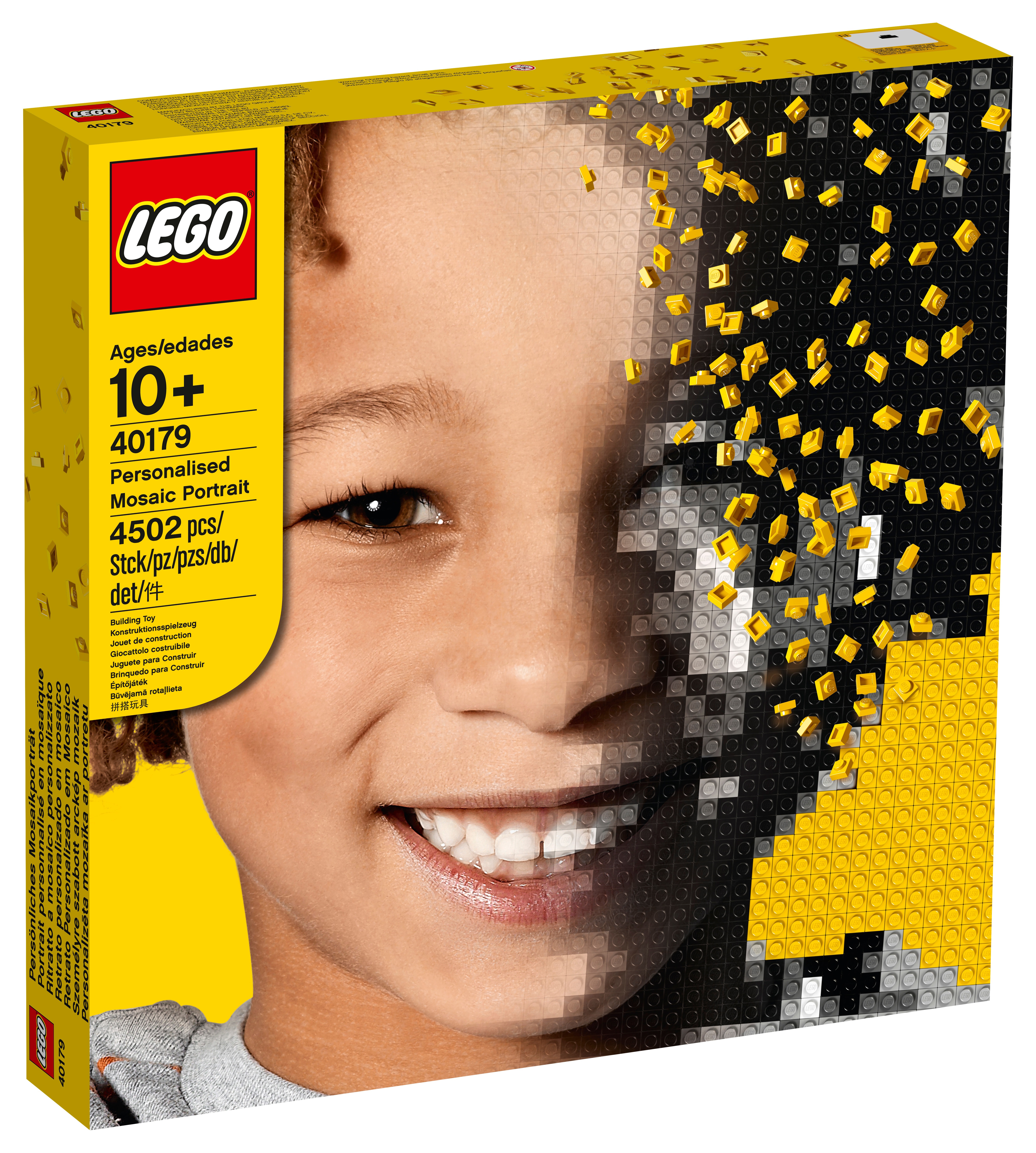 Details about   QBRIX Mosaic Maker 3500 pcs w/ LEGO Bricks Portrait Photo Construction Puzzle 