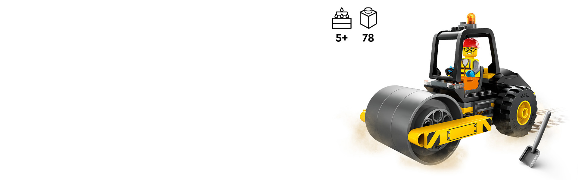 Construction Steamroller 60401 | City | Buy online at the Official