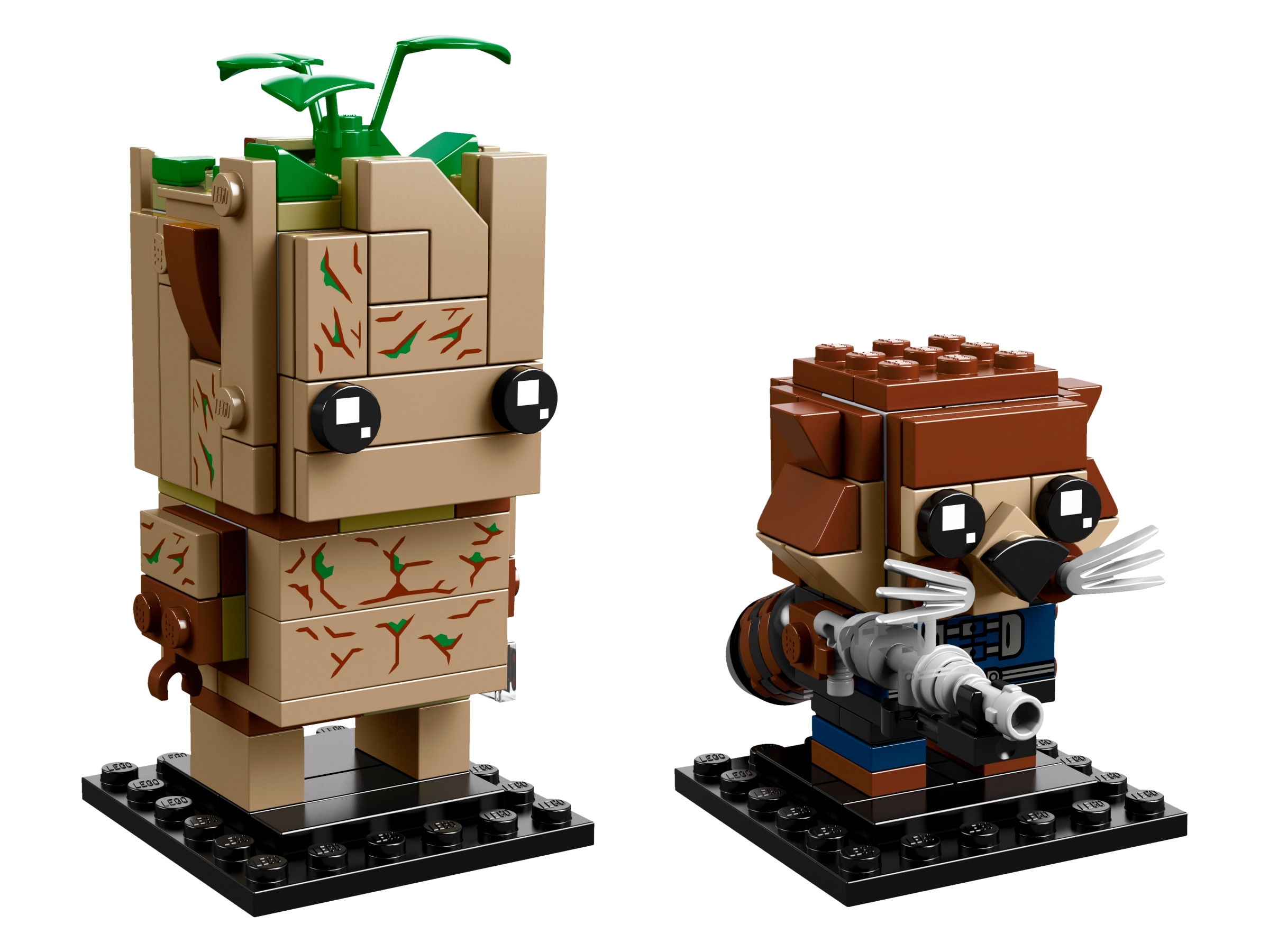 Groot y Rocket 41626 | BrickHeadz | Oficial LEGO® ES