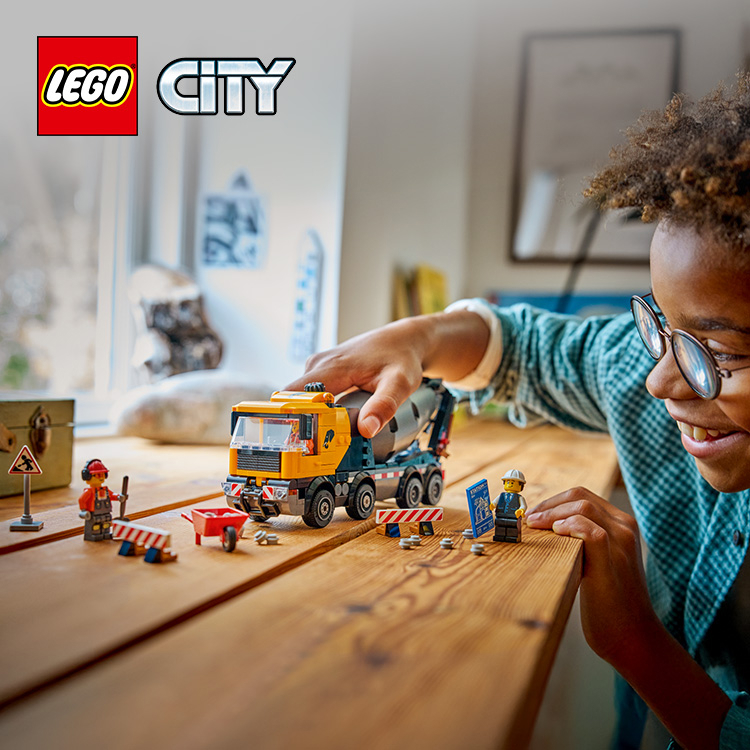 Cement Mixer 60478 | City | Buy online at the Official LEGO® Shop US