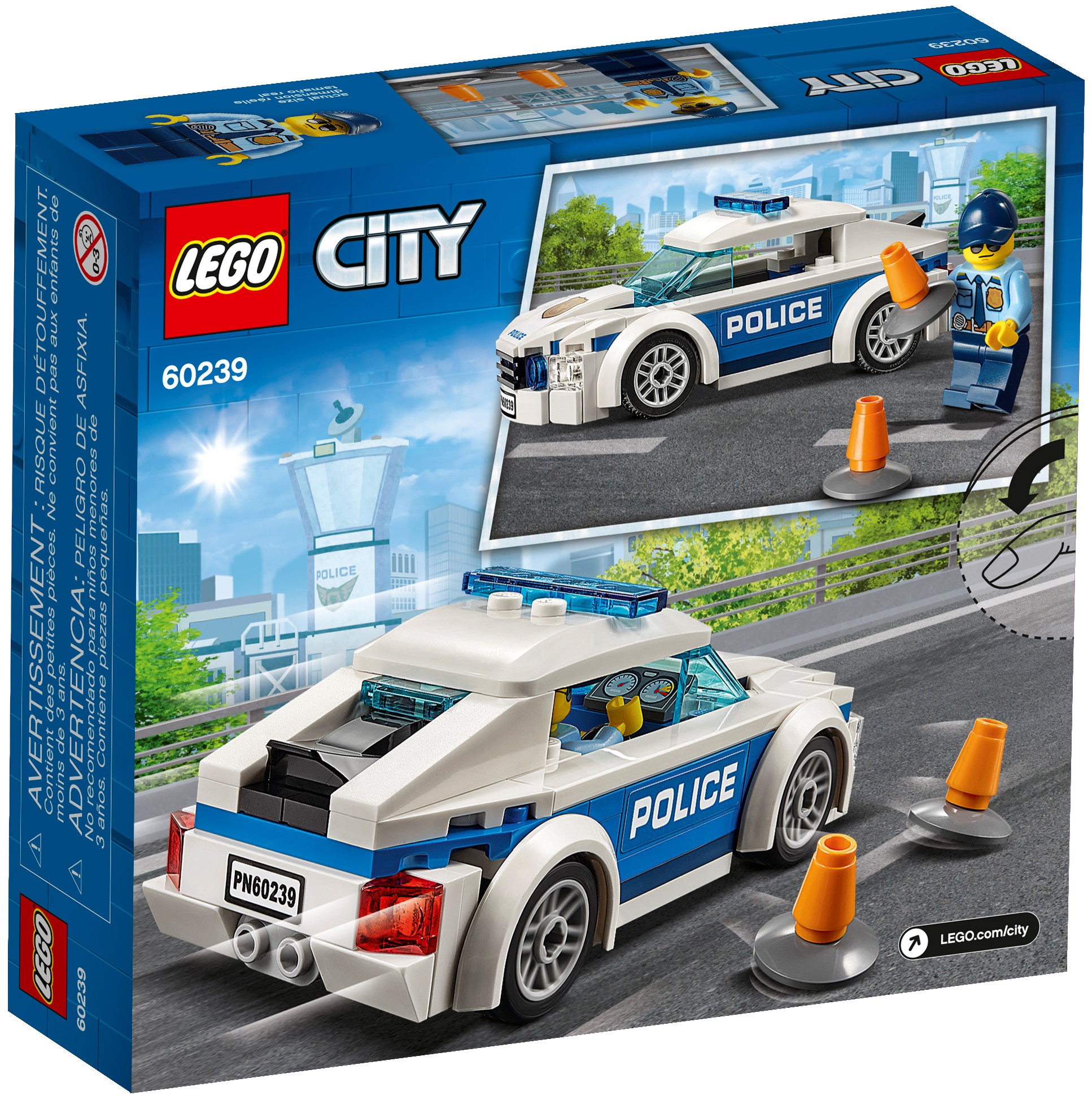 LEGO City Polizei Auto Streifenwagen Polizeiauto 60239 NEU 