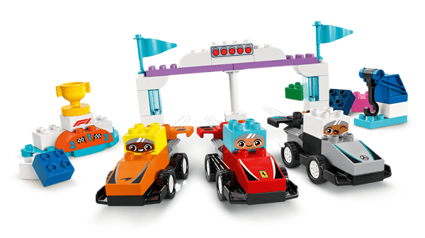LEGO 10445 Voitures de course et pilotes d’une écurie de F1® — visuel 3 sur 8