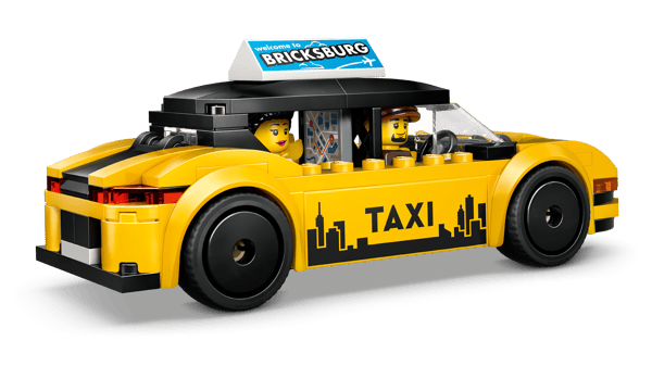LEGO 60487 Le taxi jaune — visuel 4 sur 8