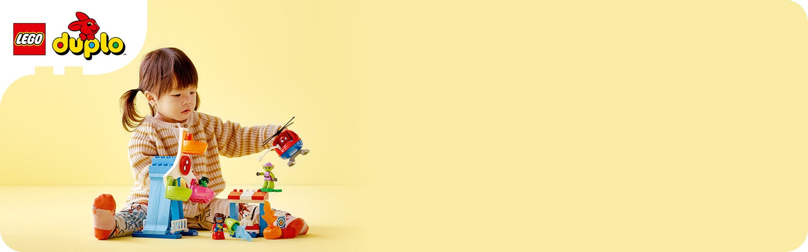 LEGO DUPLO Marvel Spider-Man & Friends: Funfair Adventure 10963 Fairground  con juguete de helicóptero, figuras de Spidey y Hulk, juguetes para niños