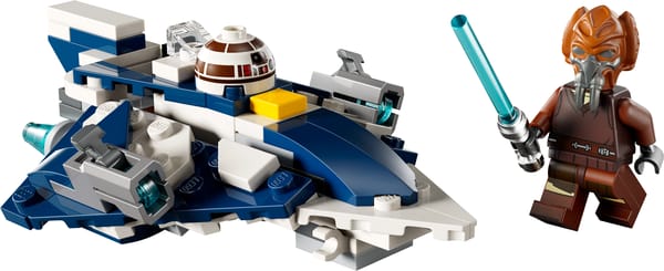 Microfighter af Plo Koons jedi-stjernejager