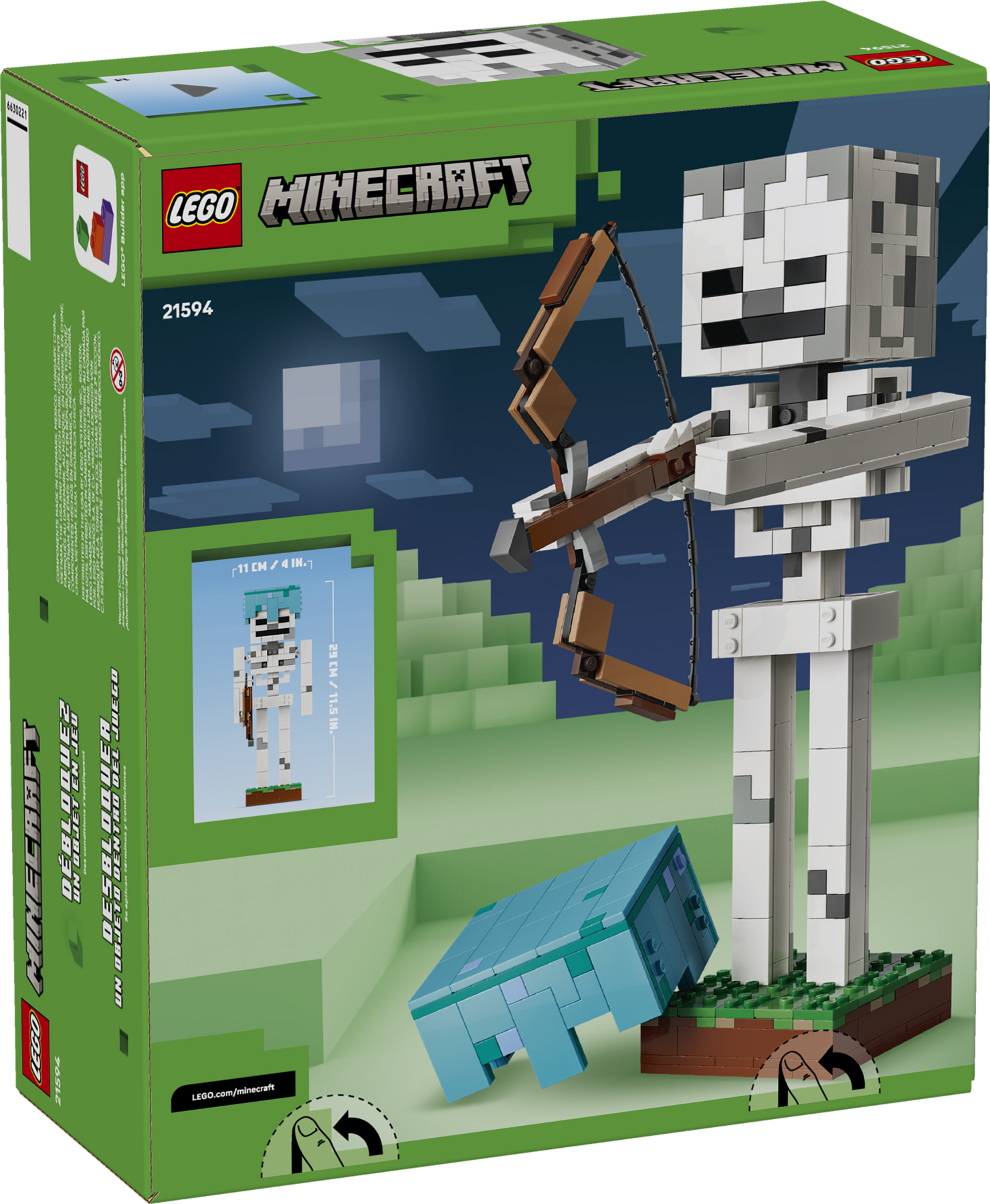 The Skeleton 21594 | Minecraft® | Buy online at the Official LEGO