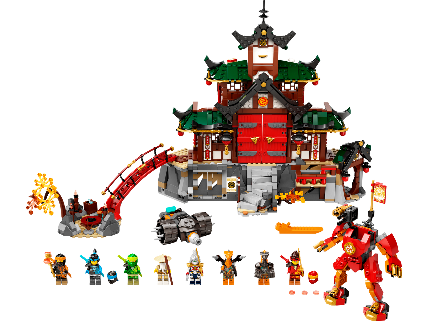 Ninja Dojo Temple 71767 | NINJAGO® online at the Official LEGO®