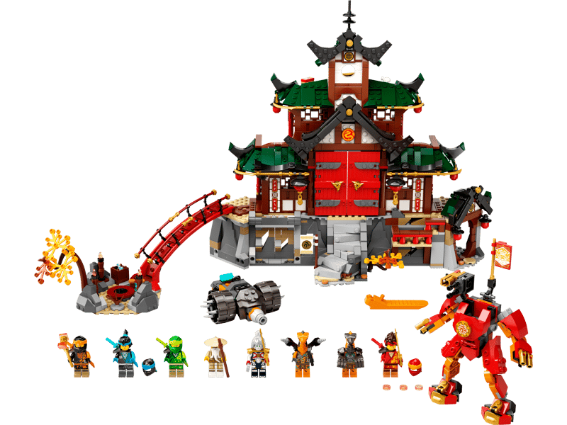Tempio Dojo dei ninja — set LEGO 71767