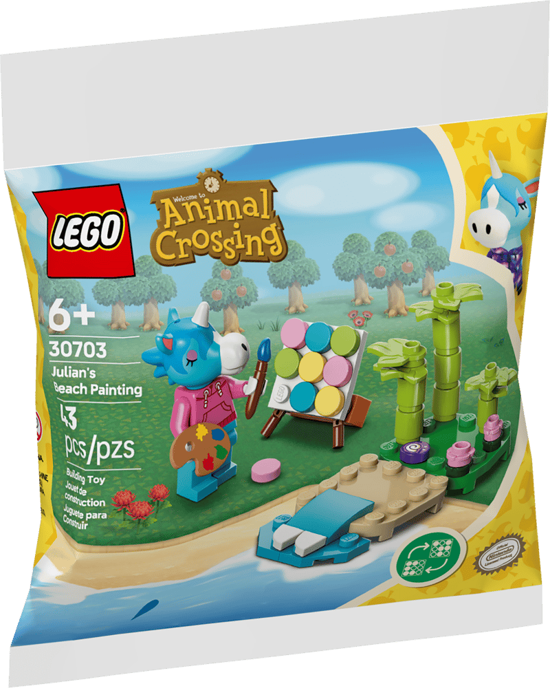 Le set LEGO 30703 Peinture à la plage avec Lico