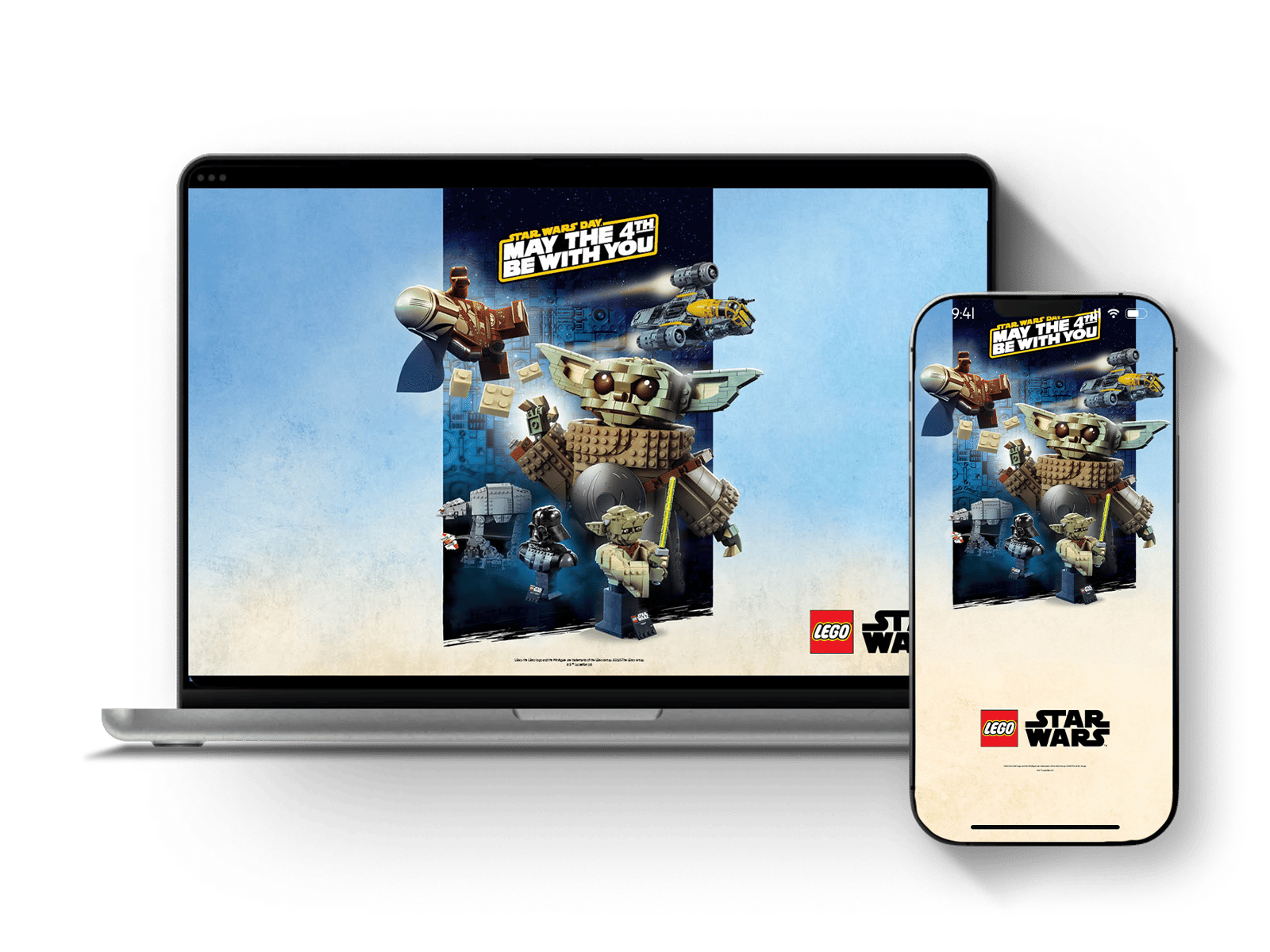 LEGO Star Wars Day May the 4th 2026 official key visual promotional banner