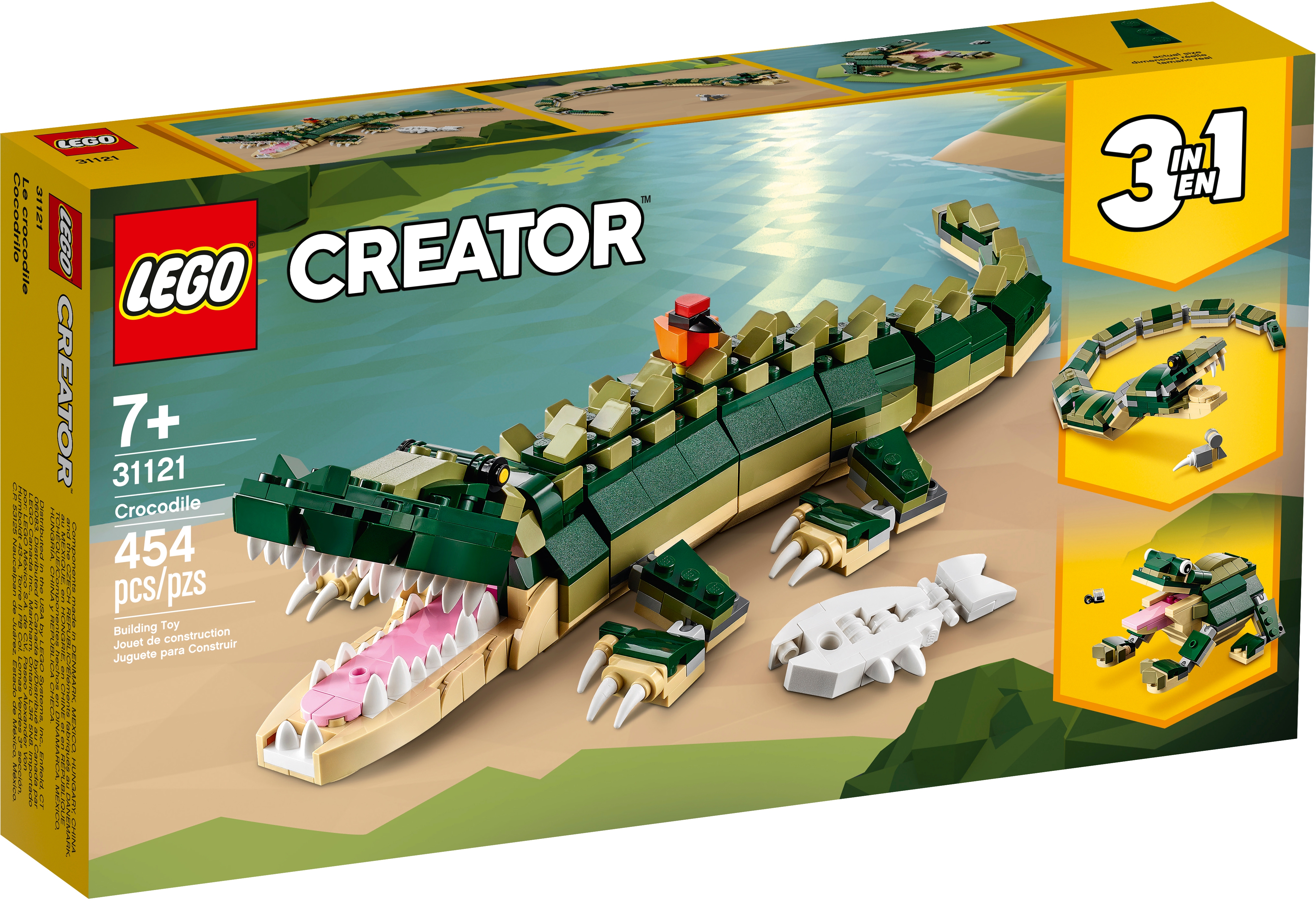 Crocodile | Creator 3-in-1 Buy online at Official LEGO® Shop US