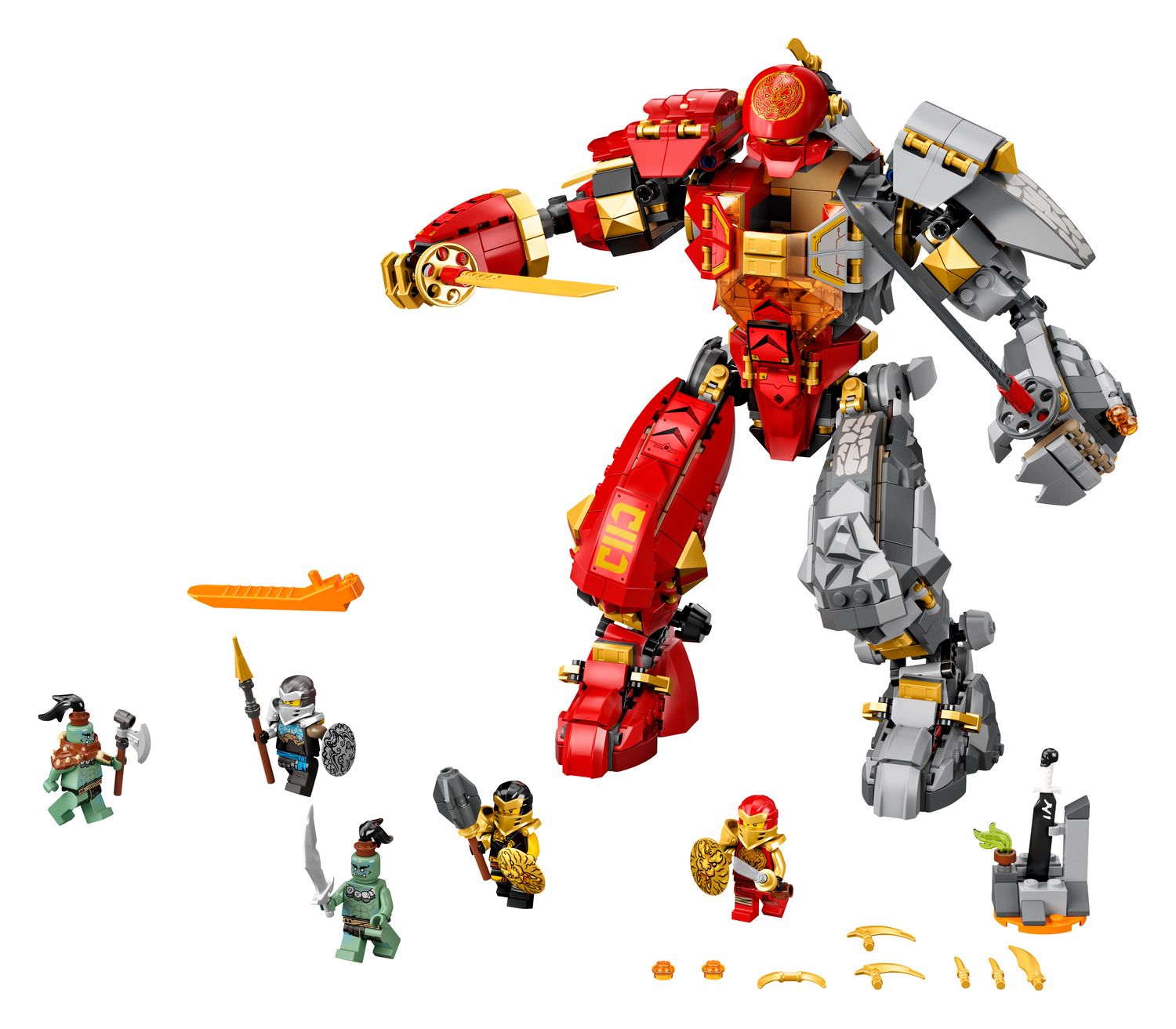 Fire Stone Mech 71720 NINJAGO® Buy online at the Official LEGO® Shop FI