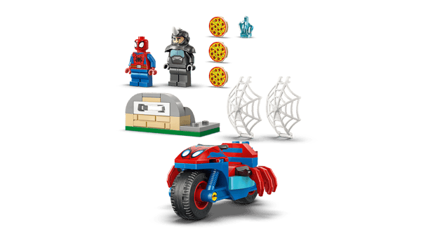LEGO 11206 Spidey sur sa moto contre Rhino — visuel 5 sur 8