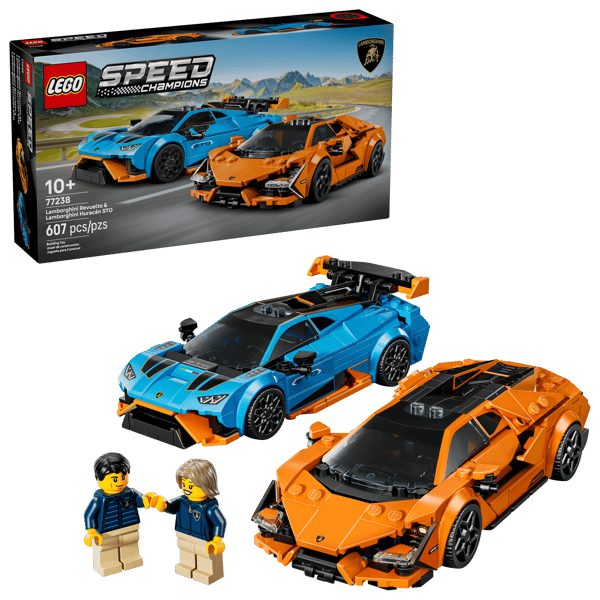 LEGO 77238 Lamborghini Revuelto et Huracán STO — visuel 2 sur 8