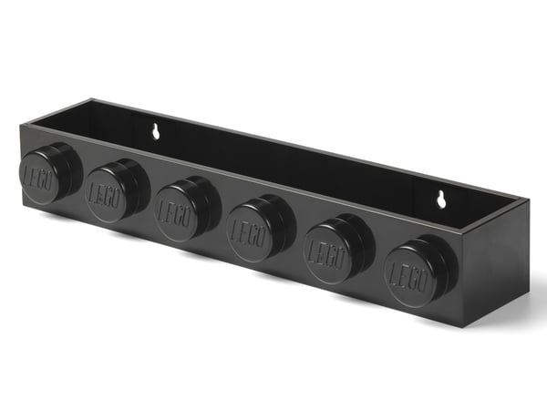 LEGO 5006614 Étagère en forme de brique longue – noire