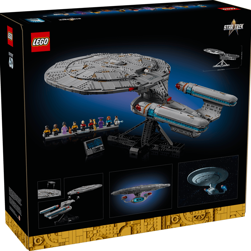 Star Trek: U.S.S. Enterprise NCC-1701-D™ 10356 | LEGO® Icons | Buy Star Trek: U.S.S. Enterprise NCC-1701-D™ 10356 | LEGO® Icons | Buy