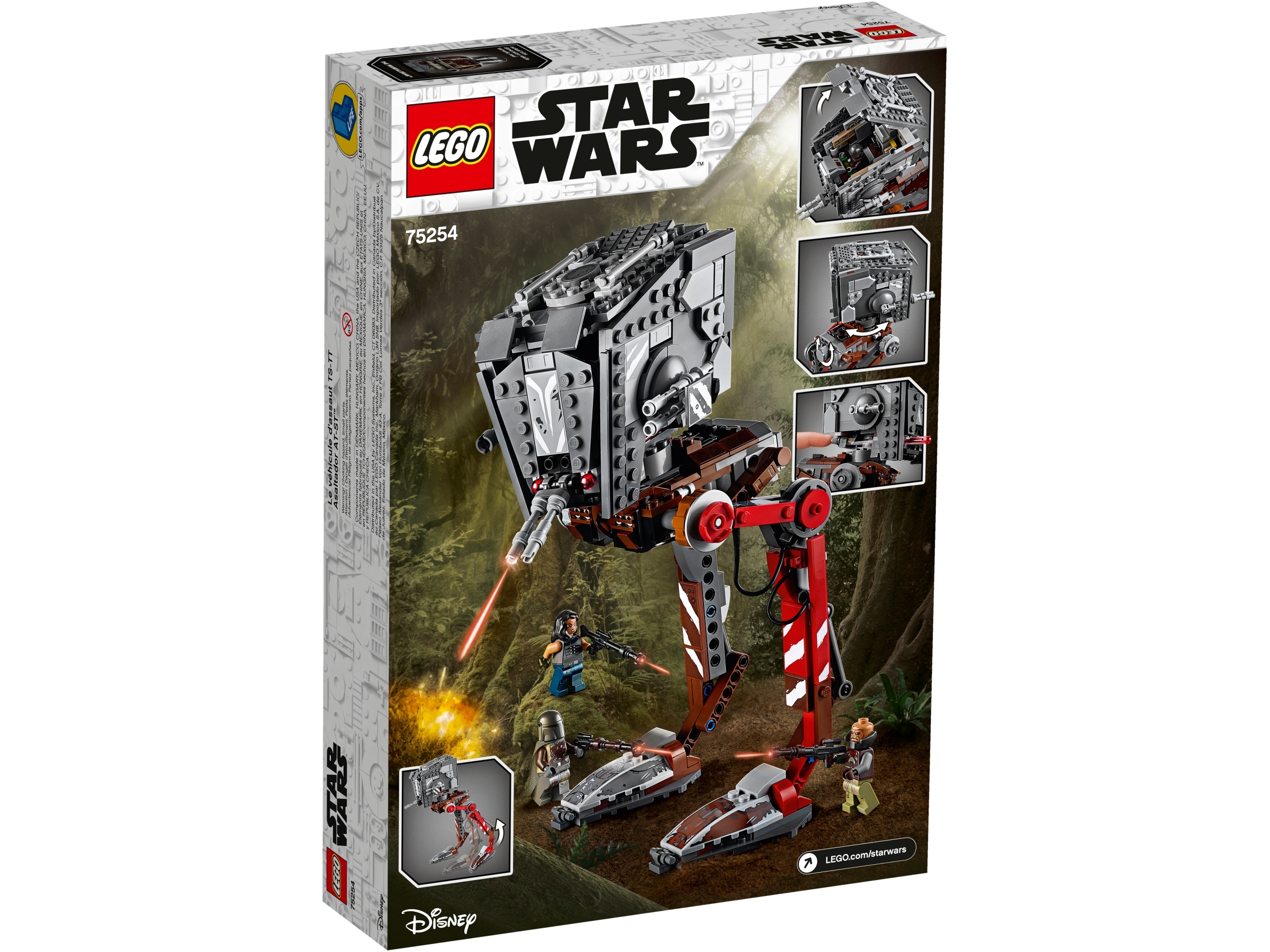 75254 for sale online LEGO Star Wars AT-ST Raider from The Mandalorian 