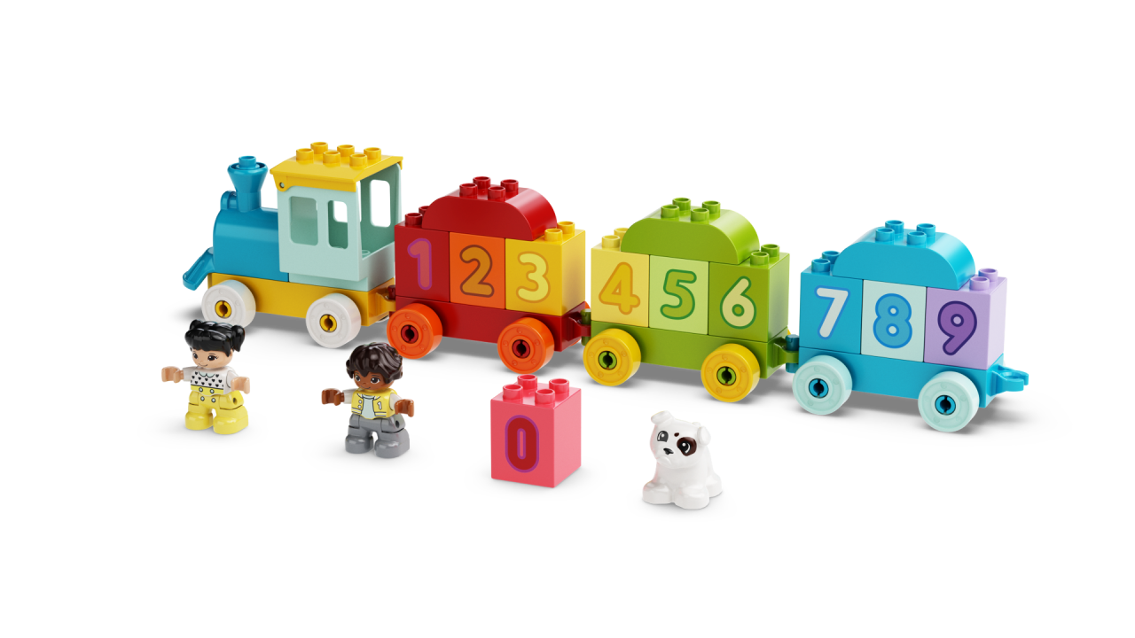 はじめてのデュプロ かずあそびトレイン 10954 | DUPLO® |レゴ®ストア